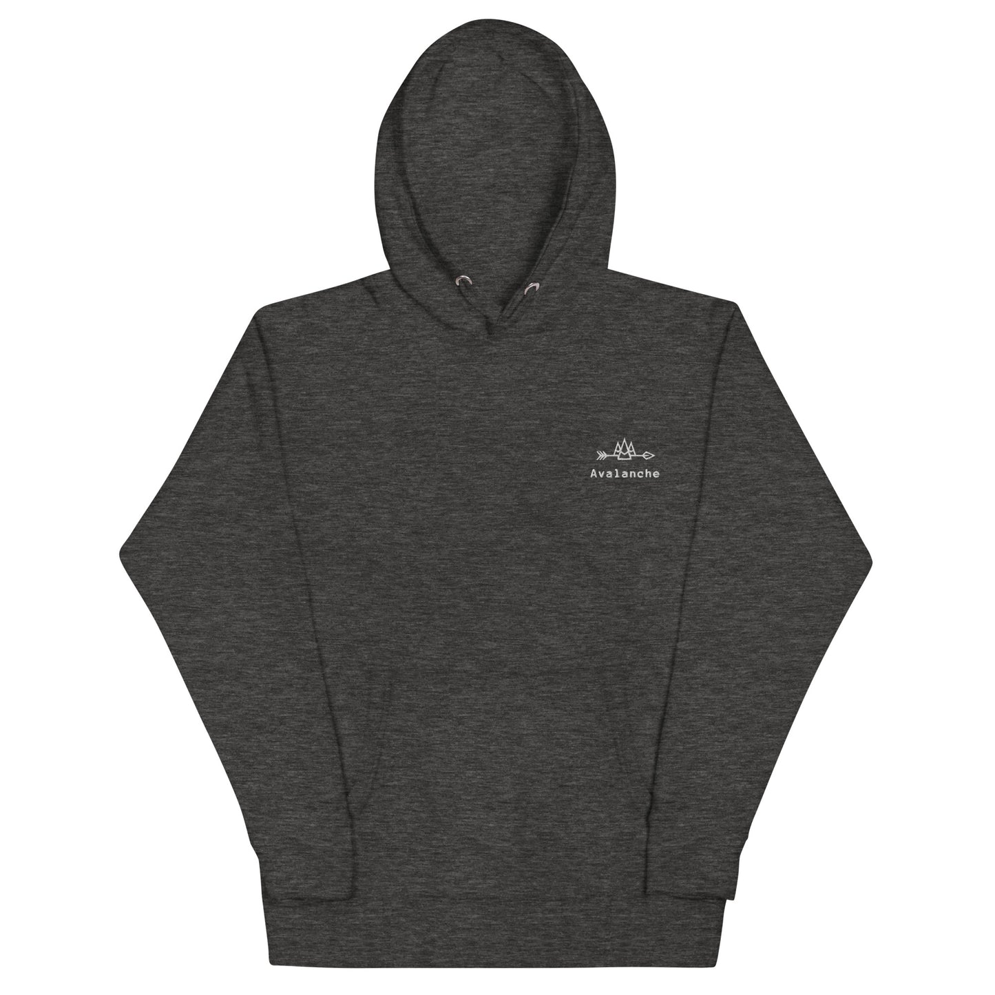 Unisex Hoodie with White Logo