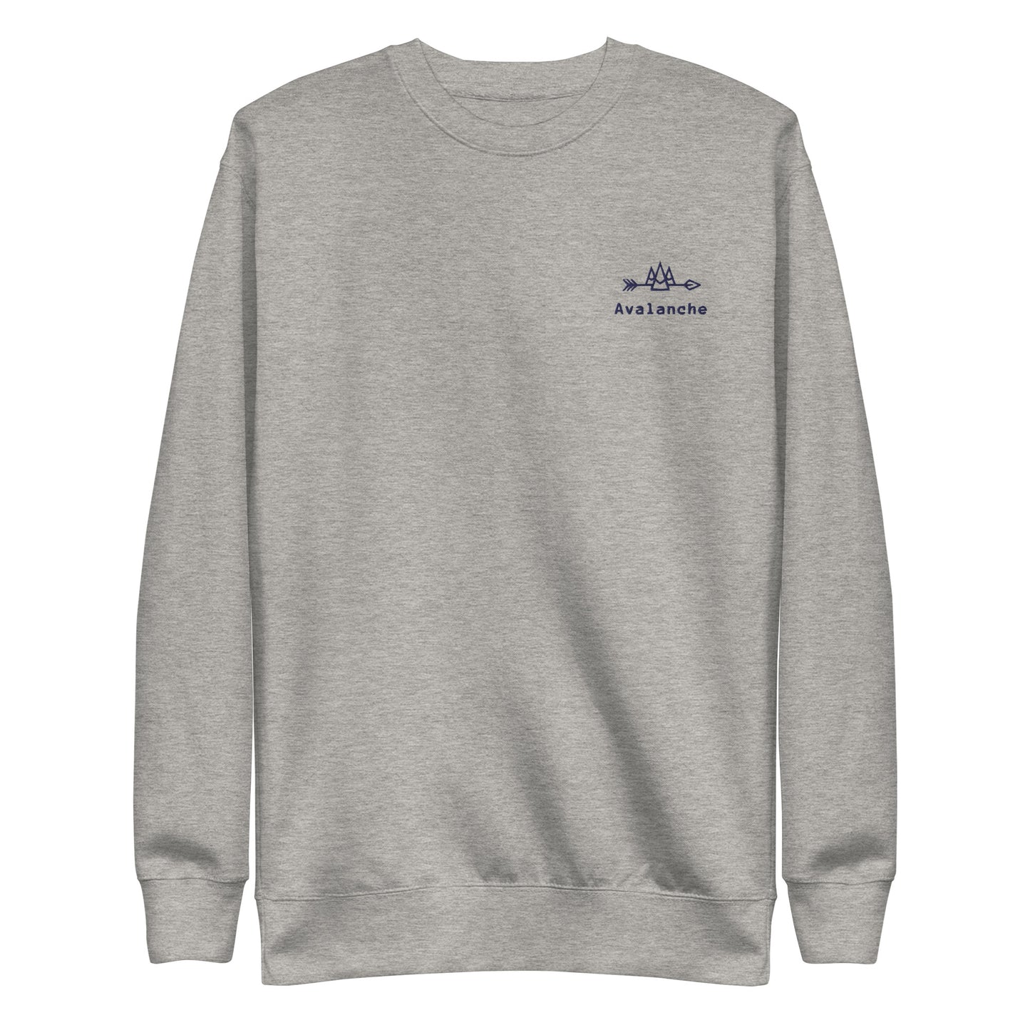 Unisex Sweatshirt with Navy Logo